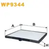 Filtre d'habitacle WIX WP9344 - Réf. 1379903