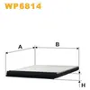 Filtre d'habitacle WIX WP6814 - Réf. 1379647