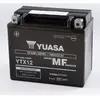 Yuasa YTX12 - Batteria di ricambio AGM, 12V, 10.5 Ah, 180 A, Sans