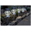 Pack de 4 balises solaires verre Crystal - SMART GARDEN