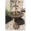 Fontaine de Jardin Solaire en Résine Effet Bronze - Smart Garden