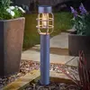 SMART GARDEN Lampe sur piquet LED solaire Anglia, lot de 2, anthracite