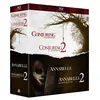 Warner Home Video Coffret Annabelle 1 et 2 Conjuring 1 et 2 Blu-ray