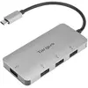 Targus ACH226EU hub & concentrateur USB 3.2 Gen 1 Type-C 5000 Mbit/s Argent