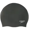 Speedo Plain Moulded Silicone Cap - Bonnet natation Black Taille unique