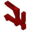 Sliding Motor Mount Red
