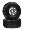 ARRMA Dboots 'fortress' Tyre Set Glued Gun Metal (pair)