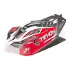 ARRMA Typhon 4x4 Blx Painted Decaled Trimmed Body Red