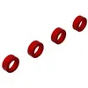 Aluminum Suspension Arm End Cap (Red) (4)