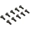 Flat Head Hex Machine Screw M2.5x8mm (10)