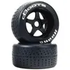 dBoots Hoons 53/100 2.9 Tire Set Silver 5-Spoke(2) - Arrma