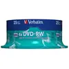 Verbatim - 25 x DVD-RW - 4.7 Go (120 minutes) 4x - argent mat - spindle