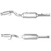 BM Catalysts Filtre à particules / à suie, échappement Approved BM11247H