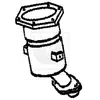 Fenno BM CATALYSTS Catalyseur pour NISSAN: Almera, Primera, Almera Tino (Ref: BM91259H)