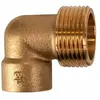 Raccord laiton coudé 90° à souder - M 1' - Ø 28 mm - Conex / Bänninger