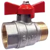 Ibp Bänninger - Vanne laiton 1/4 tour manette mâle-femelle 15-21