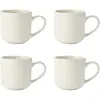 Mikasa Cranborne Set de 4 tasses en grès, 320ml, Set de 4 tasses à caf...