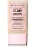 Makeup Revolution Highlighter liquide - Glow Drops - Acide hyaluronique - Golden Star Dew
