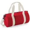 Bagbase Mini Barrel Shoulder Bag One Size rouge/blanc