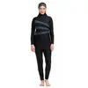 Burkini femme Zoggs Meelup Modesty Noir 44 462163-BKGY