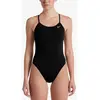 Maillot de bain femme 1 piece nike cut out noir