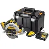 DeWALT Outillage Scie circulaire sans fil 18 V, 2 batteries 5,0 Ah DCS573H2T