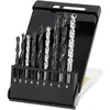 Merkloos - Irwin 9-piece drill set metal - wood - stone