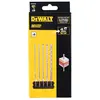 DeWalt Lot de 5 forets à tige hexagonale multi-matériaux