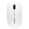 CHERRY MC 1000 - Souris - droitiers et gauchers - optique - 3 boutons - filaire - USB - blanc (supérieur), base noire