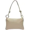 Anna Luchini - Sac bandoulière en cuir Ophélie boue - 16x25cm OS
