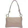 Anna Luchini - Sac bandoulière en cuir Elina poudre - 16x25cm OS