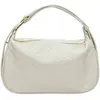 Anna Luchini - Sac fourre-tout en cuir Calista beige - 15x29.5x9 cm OS