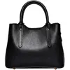 Anna Luchini - Sac fourre-tout en cuir Celestina noir - 16.5x22x11 cm ...