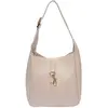 Anna Luchini - Sac à en cuir main Theodora beige - 20.5x21x8 cm OS