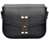 Anna Luchini - Sac bandoulière en cuir Philomena noir - 15x20x6 cm OS