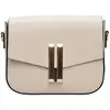 Anna Luchini - Sac bandoulière en cuir Eugenia beige - 15x20x6 cm OS
