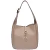 Anna Luchini - Sac à en cuir main Leonor boue - 20.5x21x8 cm OS