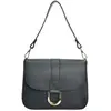 Anna Luchini - Sac bandoulière Sacha Noir - 15.5x24x8 cm OS