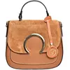 Luisa Vannini - Sac à main Jayce Cognac - 20.5x24x11 cm OS