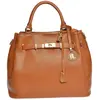 Anna Luchini - Sac à main Anael Cognac - 28.5x38x18 cm OS