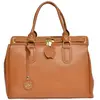 Roberta M - Sac à main Baliss Cognac - 27x33x17 cm OS