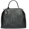 Isabella Rhea - Sac à main Synthe Noir - 27x34x16 cm OS