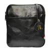 Anna Luchini - Sac bandoulière Annicka Noir - 20x17.5x3 cm OS