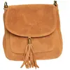 Anna Luchini - Sac bandoulière Rubie Cognac - 20.5x20.5x6 cm OS