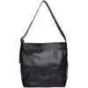 Luisa Vannini - Sac bandoulière en cuir Zoe noir - 34x28x12.5 cm OS