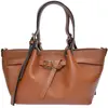 Luisa Vannini - Sac fourre-tout en cuir Valentina cognac - 20x34x8 cm ...