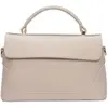 Luisa Vannini - Sac à main en cuir Rose beige - 12.5x21x8.5 cm OS