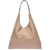 Luisa Vannini - Sac Hobo en cuir Romina boue - 33x43x10 cm OS