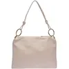 Luisa Vannini - Sac bandoulière en cuir Amandine beige - 25.5x35cm OS