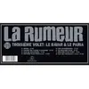 Disques vinyle Hip-Hop Warner Music La Rumeur - Le bavar et le paria